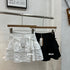 Ruched Up Layered Mini Skirts
